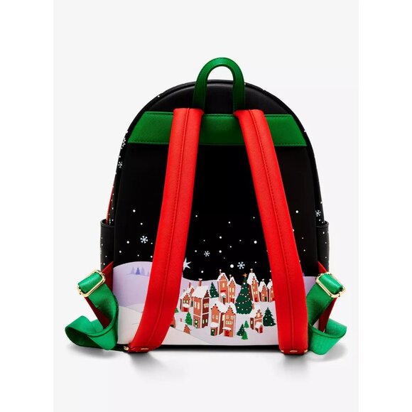 NWT Loungefly Disney The Nightmare Before Christmas Carousel Mini Backpack - Picture 3 of 7